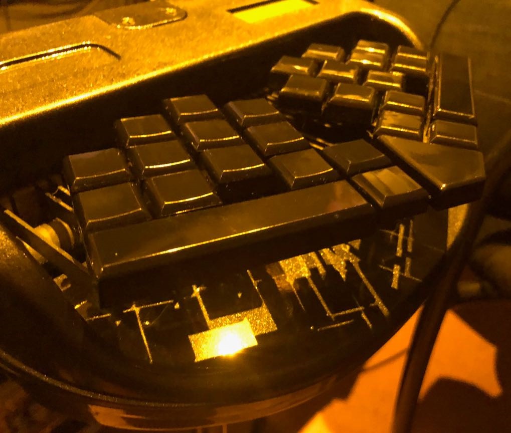 Palantype Keyboard Up Close