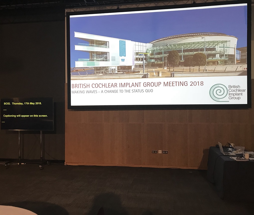 British Cochlear Implant Group Meeting